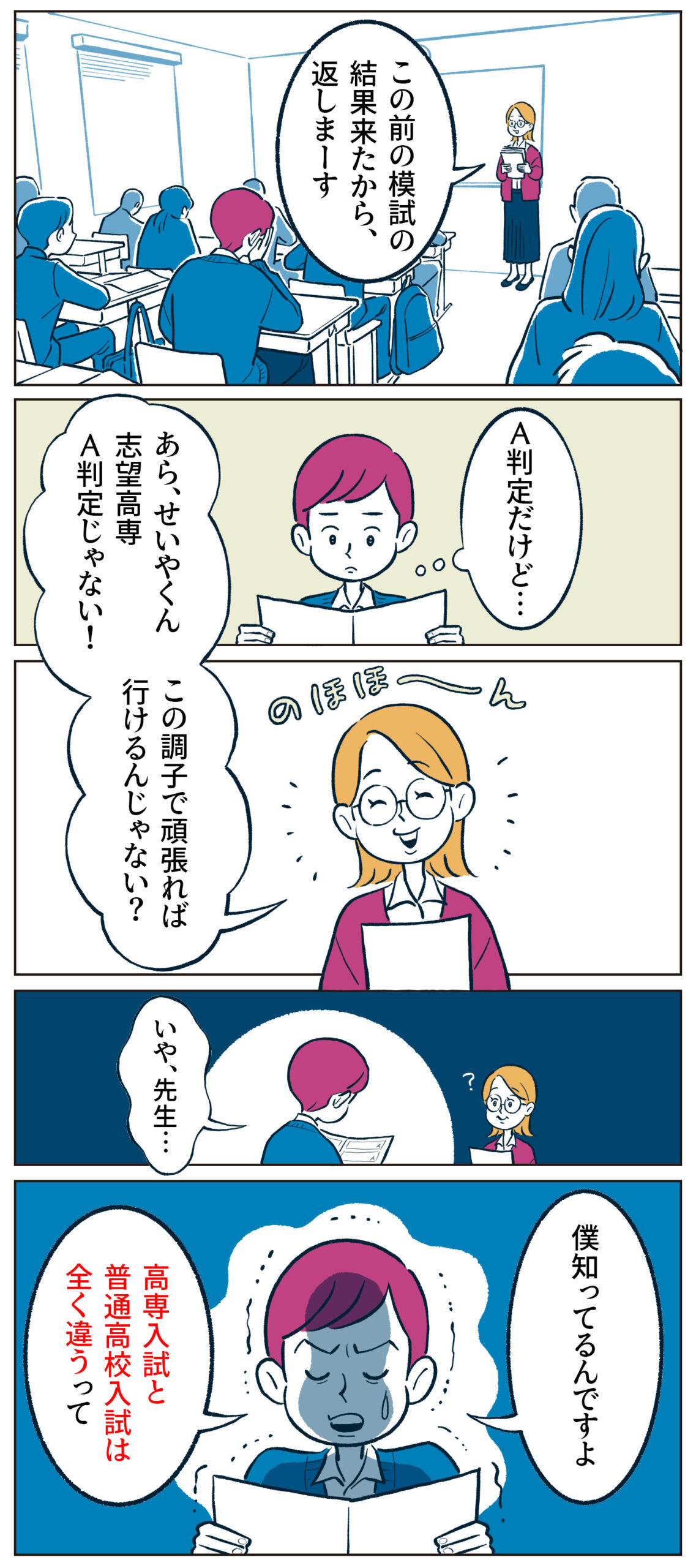 高専受験生が受けている